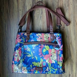 NWOT Sakroots Large Convertible Satchel Purse